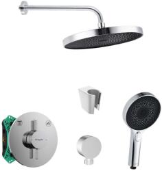SANITINO - Zuhanyszett keverővel és rejtett testtel hansgrohe, kielle tartozékok, króm SANI21HKK000 (SANI21HKK000)