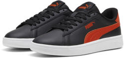 PUMA Smash 3.0 bőr tornacipő ifjúsági PUMA Black Redmazing Red fekete|vörös