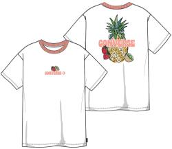 Converse FRUITY FOOD RELAXED TEE XL | Femei | Tricouri | Alb | 10022854-A01