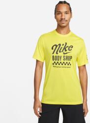 Nike Dri-FIT S | Bărbați | Tricouri | Galben | FD0128-765