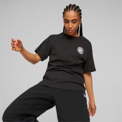 PUMA DOWNTOWN Relaxed Graphic Tee S | Femei | Tricouri | Negru | 538362-01