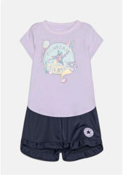 Converse CTP GFX TEE & MESH SHORT SET 98-104 CM | Copii | Treninguri, seturi de trening | Albastru | 3CD777-BFK (3CD777-BFK)