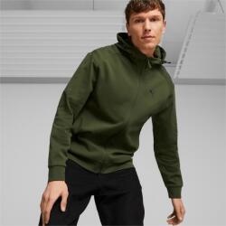 PUMA RAD/CAL Full-Zip Hoodie DK S | Bărbați | Hanorace | Verde | 675889-31 (675889-31)