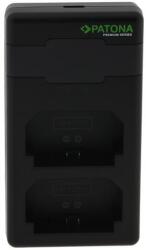 Patona Premium Twin Performance PD Töltő Sony NP-FZ100 A7 III A7M3 Alpha 7 III A7 R III A7RM3 Alpha 7 R III A9-hez USB-C Kábellel (PT-161858)