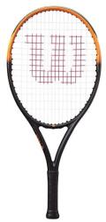 Wilson Burn Spin 24 junior teniszütő fekete|narancssárga