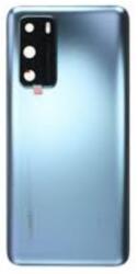 Huawei P40 akkufedél (hátlap) kamera lencsével kék (gyári Grade A)