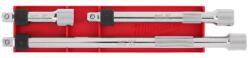 Milwaukee 3/8" dugókulcs toldószár, gyorstokmányos szett - 3 db | 4932480644 (4932480644)