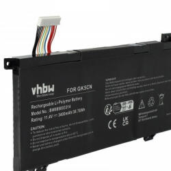 Utángyártott Machenike GK5CN-00-13-3S1P-0, GK5CN-00-13-4S1P-0 - 3400 mAh 11.4 V Li-polymer - Utángyártott notebook akku (889003314)