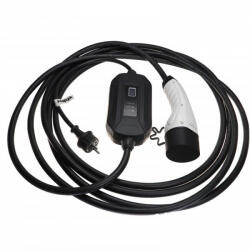 utángyártott Töltőkábel elektromos autóhoz, Plug-In Hybrid - Type 2 -> Eur foglalat , 1 fázis, 16 A, 3.5 kW, 7 m - Utángyártott (888401505)