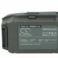 utángyártott Drone DJI CP. MA. 00000038.01/76573, FB2-3850 - 3600 mAh 15.4 V Li-polymer - Utángyártott akku