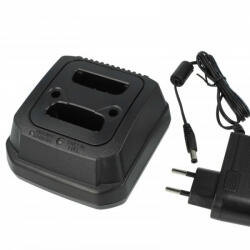 utángyártott Dupla töltő Motorola NNTN7558A for Motorola Walkie Talkie, 4 - 15V, 0, 8 (2 x 0, 4)A - Utángyártott