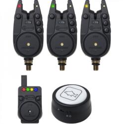 Prologic c-series pro alarm set 3+1+1 red green yellow elektormos kapásjelző szett (SVS76135) - nextfish