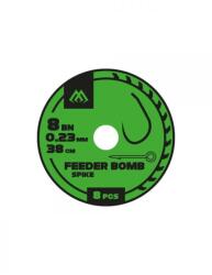 Mikado feeder bomb csalitüskés szakállnélküli horog no. 8 (HFB805BI-08) - nextfish