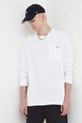 Dickies pamut hosszúujjú fehér, sima - fehér S - answear - 13 990 Ft