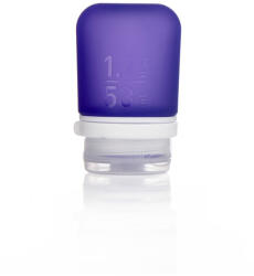 humangear GoToob+ Sticluță de călătorie din silicon / Recipient ' 53 ml violet