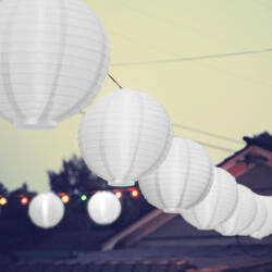 Family LED-es lampion - 1 LED - fehér - 2 x AAA (11399WH)