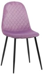 Chairs ON Scaun de bucătărie din catifea BUC 237X-Mov