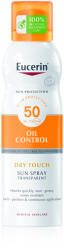 Eucerin Sun Oil Control Dry Touch SPF50+ színtelen napozó AEROSOL 200ml - smaragd-gyogyszertar