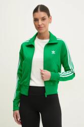 Adidas felső Adicolor Classics Firebird zöld, női, nyomott mintás, JC8261 - zöld S