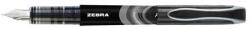 Zebra Töltőtoll, 0, 6 mm, ZEBRA "Fountain pen", fekete (TZ69481) - tintasziget