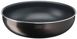 Tefal Ingenio L1507702 Tigaie Wok 26 cm, fara inductie, acoperire antiaderenta, stivuibila, poate fi spalata in masina de spalat vase, Easy Plus L1507702, Negru (L1507702)