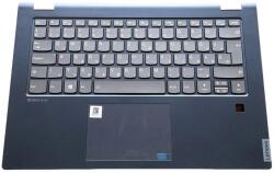 Lenovo IdeaPad C340-14IML C340-14API C340-14IWL háttérvilágítással (backlit) sötétkék (dark blue) burkolattal (topcase) ujjlenyomat olvasóval magyar (HU) laptop/notebook billentyűzet gyári
