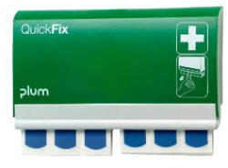 PLUM 5503 QuickFix ragtapasz adagoló, kimutatható fémszálas ragtapasszal 2x45 db