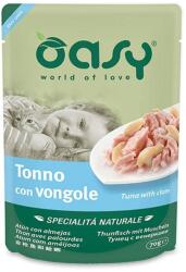 Oasy Oasy Cat Alutasak Natural Tonhal Kagylóval 6x70g