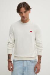 HUGO BOSS pamut pulóver - bézs XXL - answear - 29 990 Ft