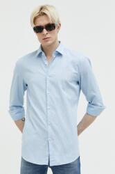 HUGO BOSS ing férfi, olasz galléros, regular - kék 39