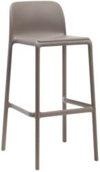 Nardi Szürke és barna műanyag bárszék Faro 76 cm (40346.10.000)