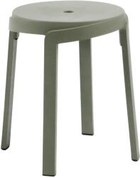 Nardi Zöld műanyag kerti zsámoly Stack Mini 36, 5 cm (40357.27.000)