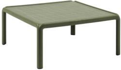 Nardi Zöld műanyag kerti dohányzóasztal Komodo Tavolino 70 x 70 cm (40378.16.000)
