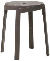 Nardi Barna műanyag kerti sámli Stack Mini 36, 5 cm (40357.44.000)