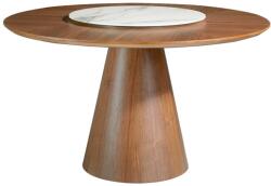Angel Cerda Diós kerek étkezőasztal Angel Cerdá sz. 1016, 135 cm (AC-1016)
