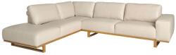 Angel Cerdá Bézs bőr sarokkanapé Angel Cerdá sz. 6204, 316 cm, bal (AC-6204)