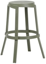 Nardi Zöld műanyag kerti bárszék Stack Maxi 76, 5 cm (40358.27.000)