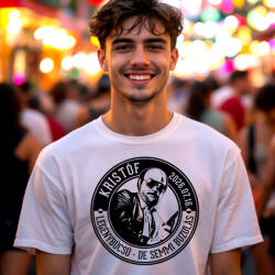 Partikellékek Semmi buzulás Legénybúcsús póló választható névvel és dátummal több színben