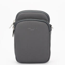 David Jones Borseta gri inchis crossbody David Jones Paris CM6906 M0 (CM6906STEELGREY)