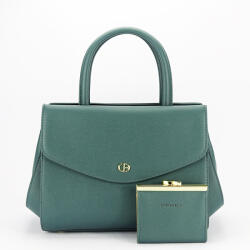 Chris Bella Geanta verde albastrui Premium cu portofel CB2427-2 M6 (CB2427-2SUGARPAPERBLUE)