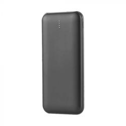 V-TAC POWER BANK (hordozható töltő) 10000mAh 2A 30CM C típusú kábel - Fekete - 23036 (23036)