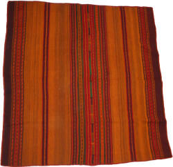  Mesa Shamanica - Panza de Altar din Lana de Alpaca Peru 112x108 cm