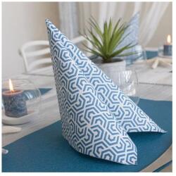 Pack Service Multisoft szalvéta 40x40 cm 80 lap/csomag Logic -kék