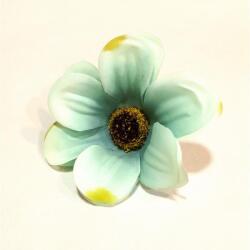 Dekor fejvirág, kék, , mérete kb. 6, 5 cm