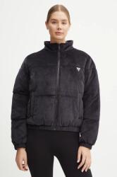 Guess rövid kabát COUTURE női, fekete, téli, V4BL03 KBXI2 - fekete XL