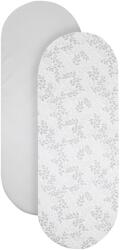 Shnuggle Cearsaf elastic pentru patutul portabil Moses - 2 bucati - Leaf - Shnuggle Lenjerie de pat