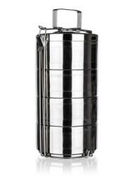 4home Sufertaș din inox cu perete dublu Banquet AKCENT, 4 piese