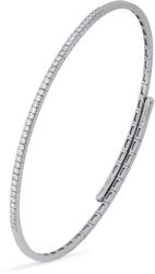 57Emozioni Brățară flexibilă, aur 18k, inserție titan, diamante naturale 0.41 ct, cod 01039LBBD