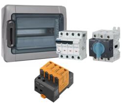 AC doboz készlet 3x20A, Weidmüller, T1+T2 (NV1001500)