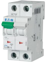 Eaton PL6-C20/1N Kismegszakító, 6kA 1 pólus+nulla 164926 (NV1000048)